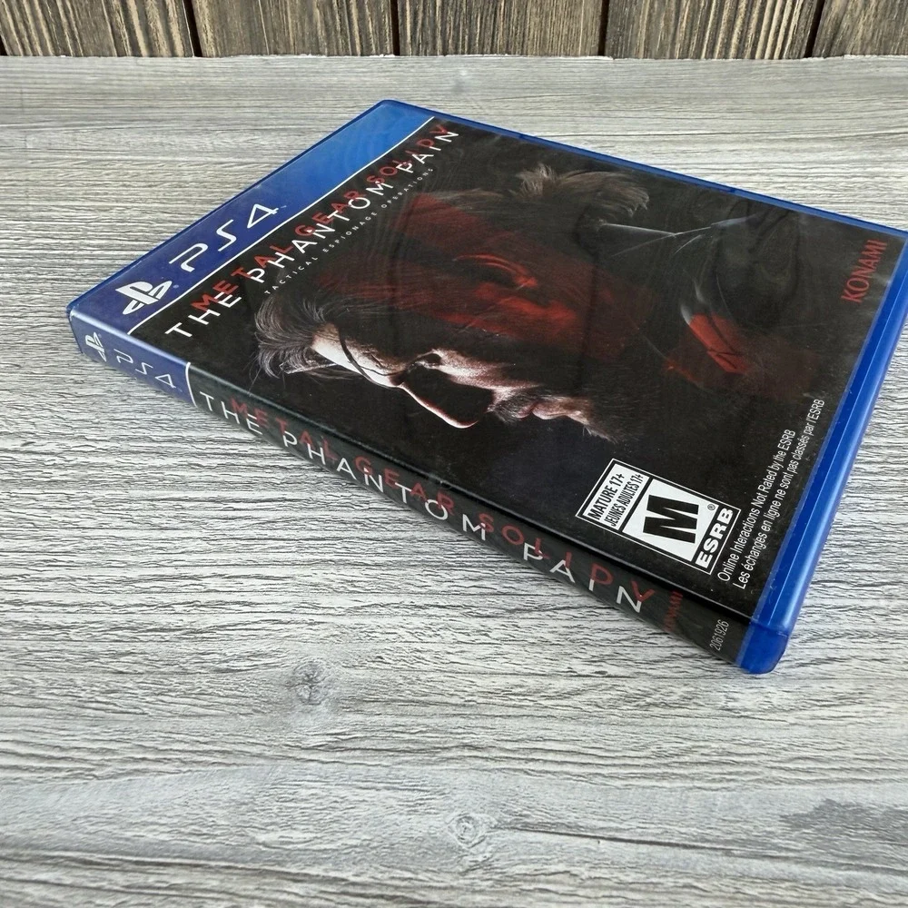 Metal Gear Solid 5 V: The Phantom Pain (Sony PlayStation 4, 2015)  Tested